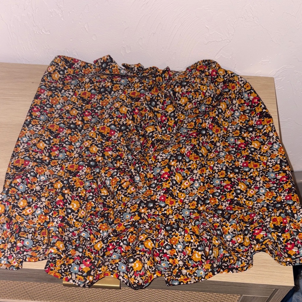 SHEIN Multicolor Floral Skirt